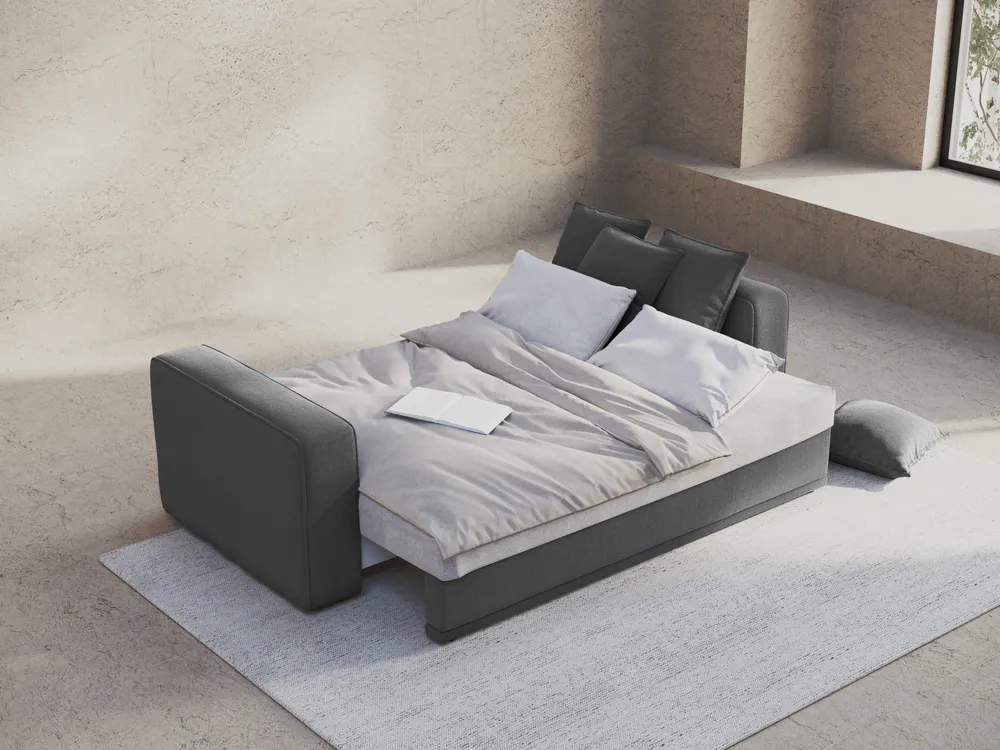 Sofa s funkcí spaní RIBES šedý szenil