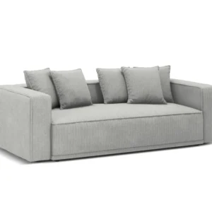Sofa s funkcí spaní RIBES šedý štruks