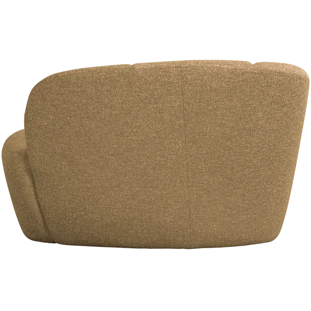 Sofa levostranná 2-osobová MOJO medový melír boucle