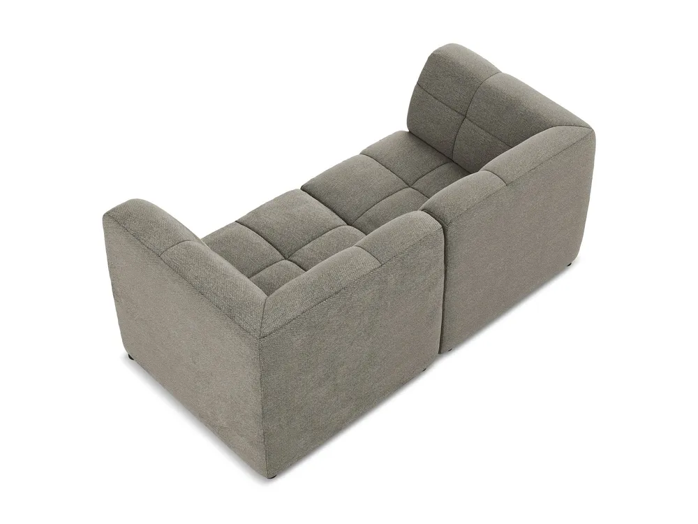 Sofa modulární 2-místná ALOHA šedá boucle