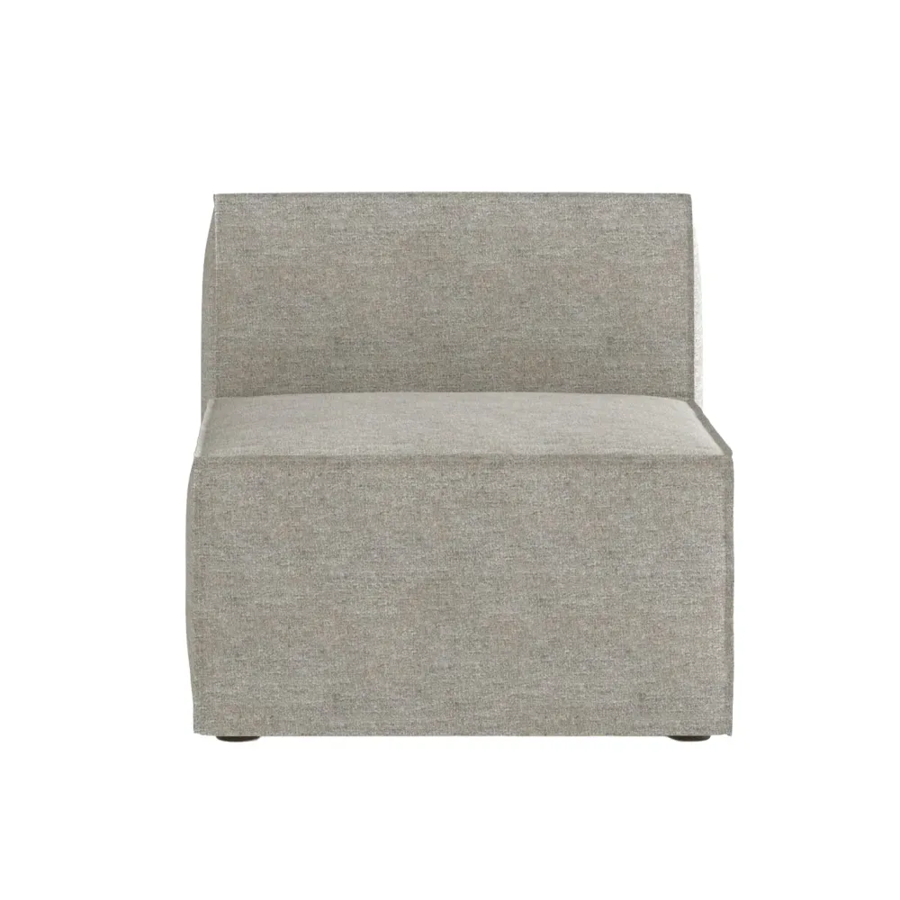 Sofa modulární ANDO - střední modul světle šedý