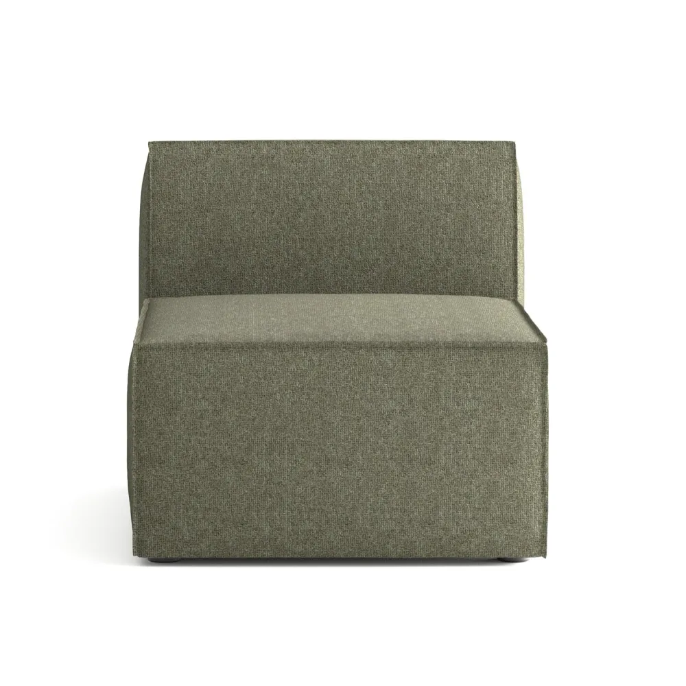 Sofa modulární ANDO - střední modul zelený