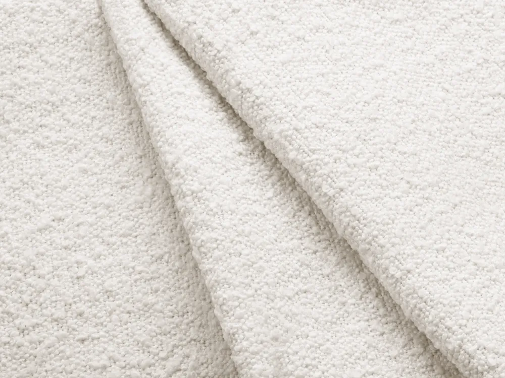 Sofa modulární MILEY - pravostranný modul bílý boucle