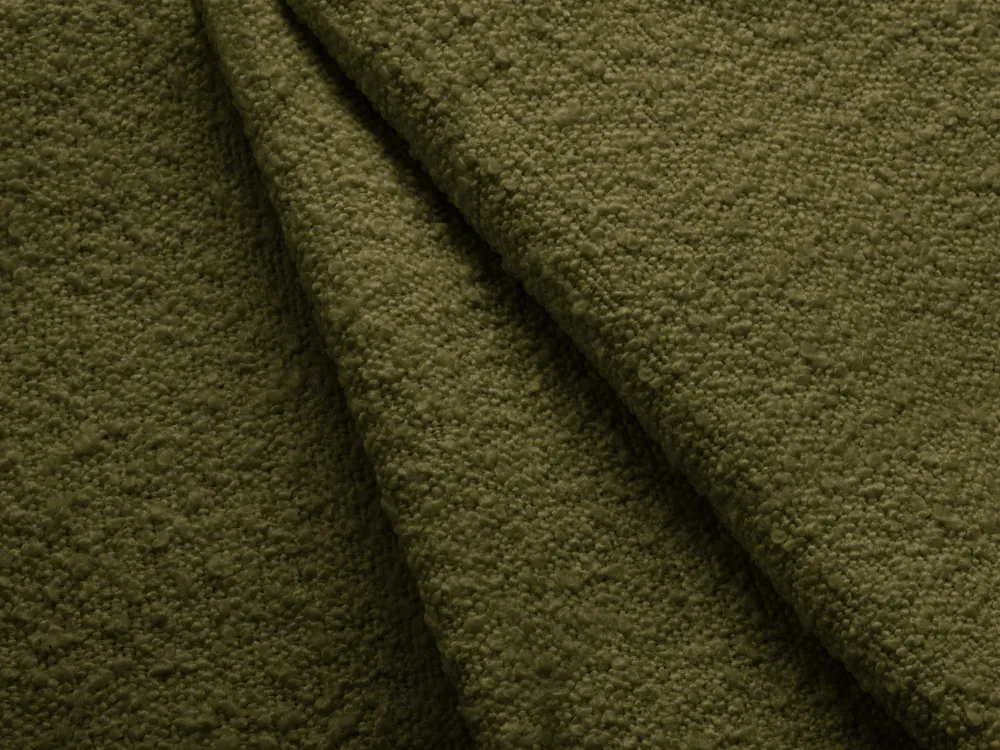 Sofa modulární MILEY - pravostranný modul zelený boucle