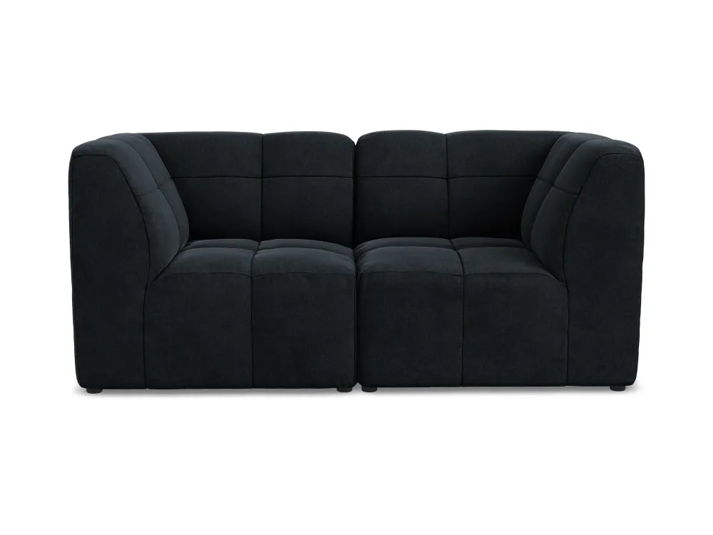 Sofa modulární sametová 2-místná ALOHA královská modř