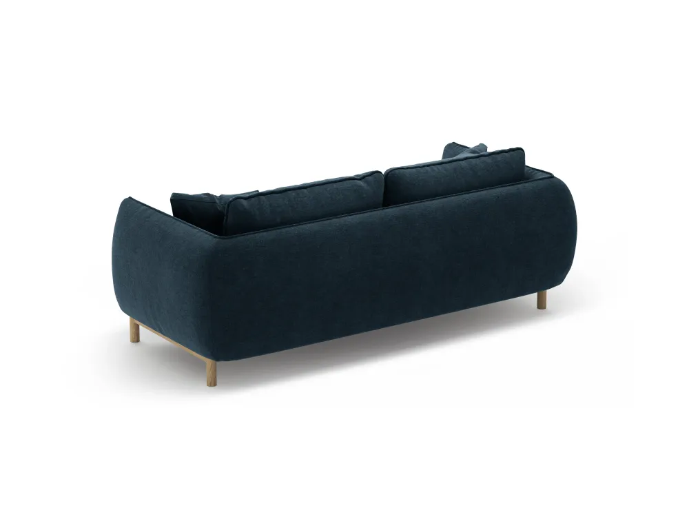 Sofa pro 2 osoby ADA mořsky modrá šenil