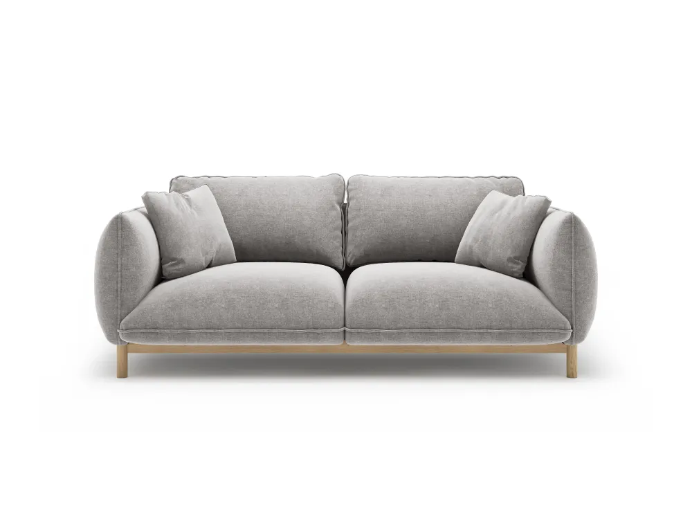 Sofa pro 2 osoby ADA světle šedý šenil