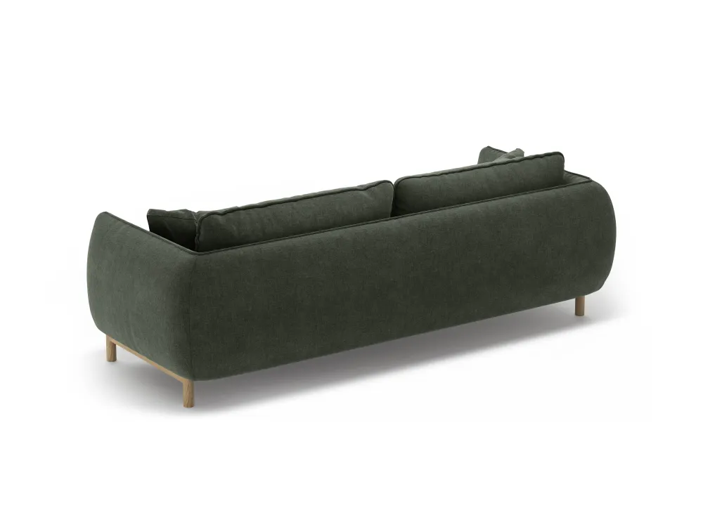 Sofa pro 3 osoby ADA zelený šenil