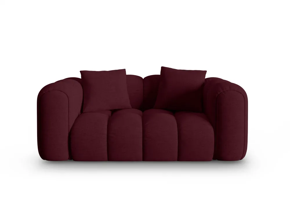 Sofa pro 2 osoby ASTRO burgundový szenil
