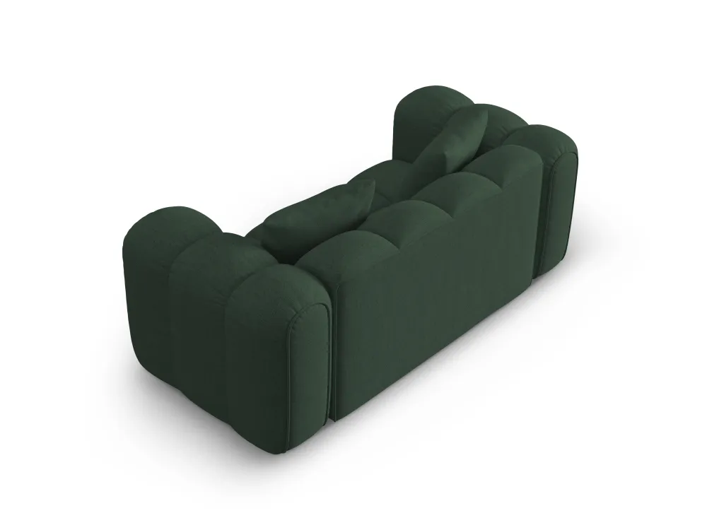 Sofa pro 2 osoby ASTRO mořská zelená šenil