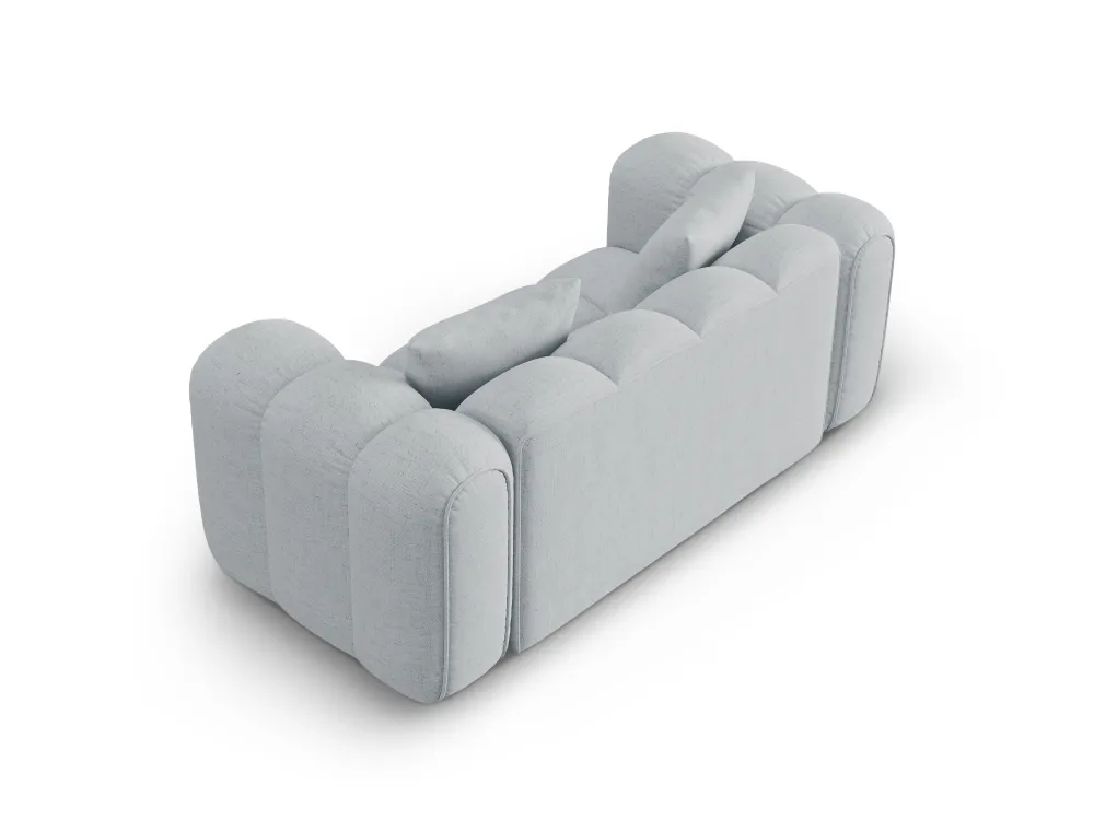 Sofa pro 2 osoby ASTRO světle šedý šenil