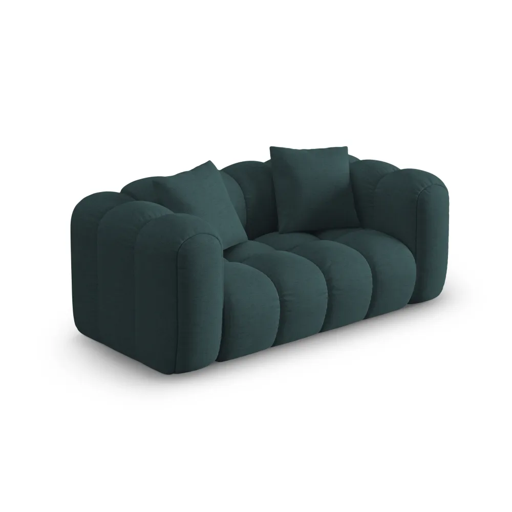 Sofa pro 2 osoby ASTRO tyrkysová szenil