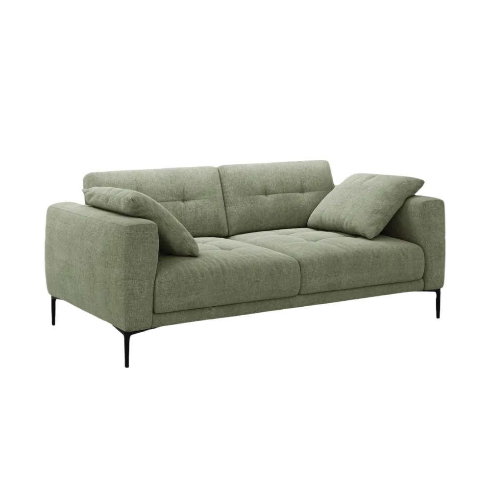 Sofa pro 3 osoby BEMY olivový šenil