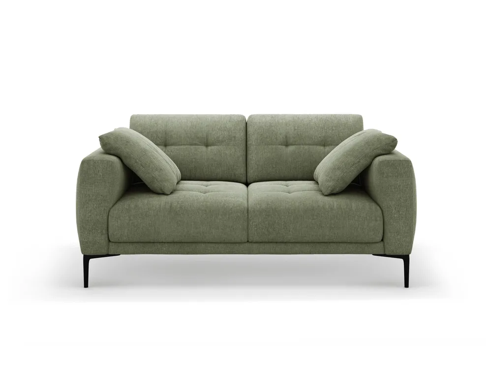 Sofa pro 2 osoby BEMY olivový šenil