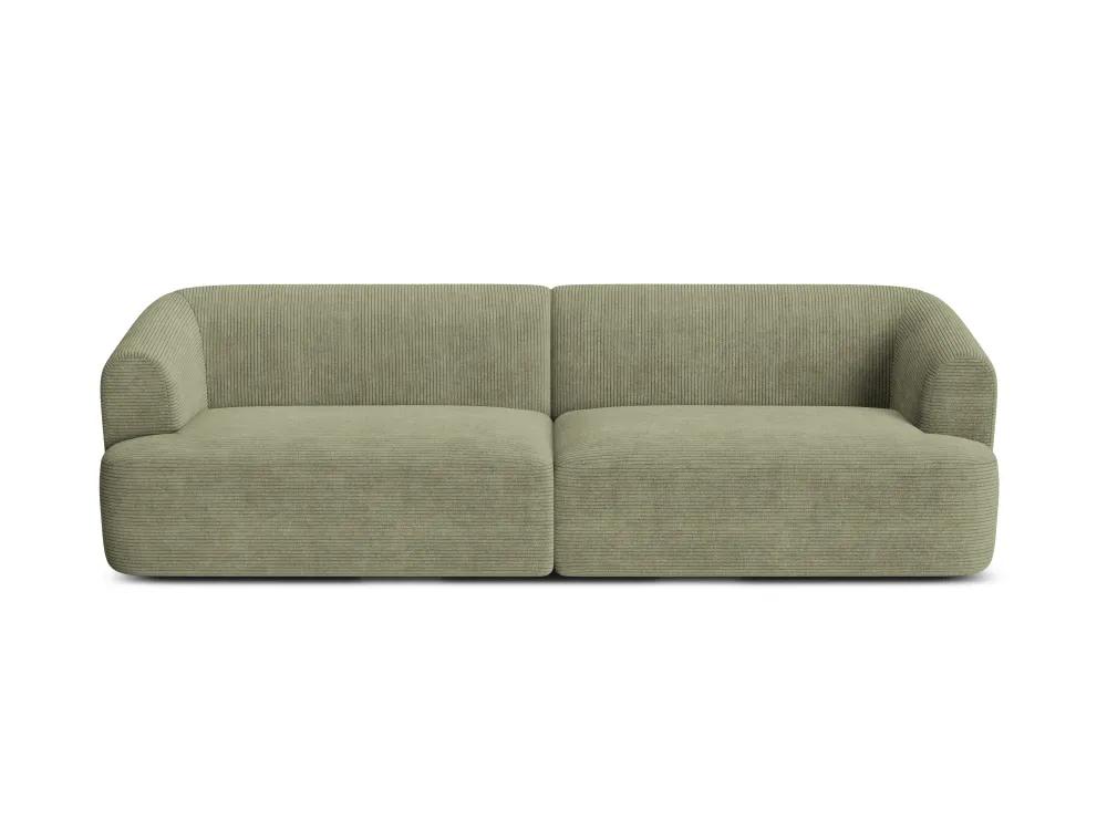 Sofa pro 4 osoby CAMPI zelený samet