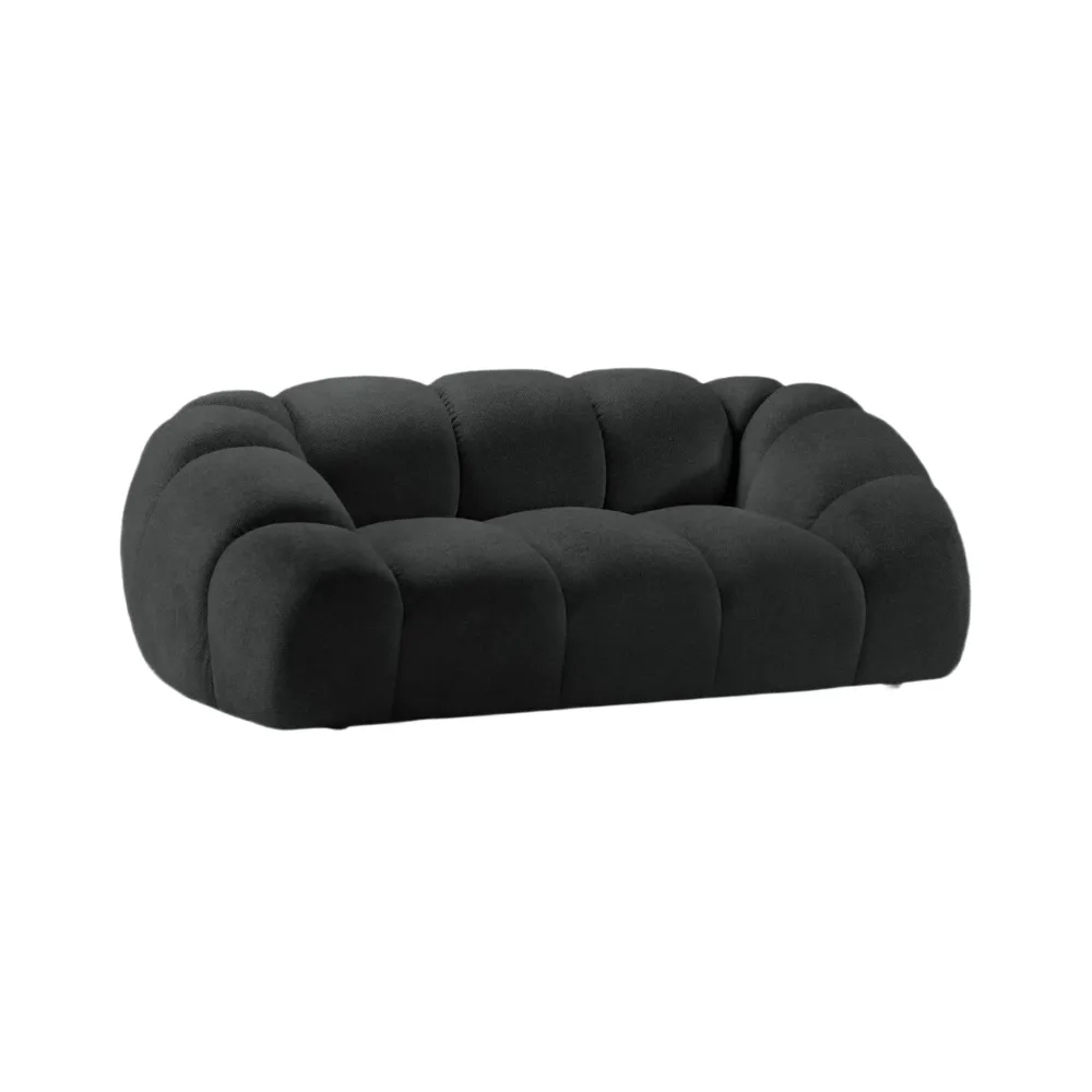 Sofa pro 2 osoby DIANA antracitový šenil