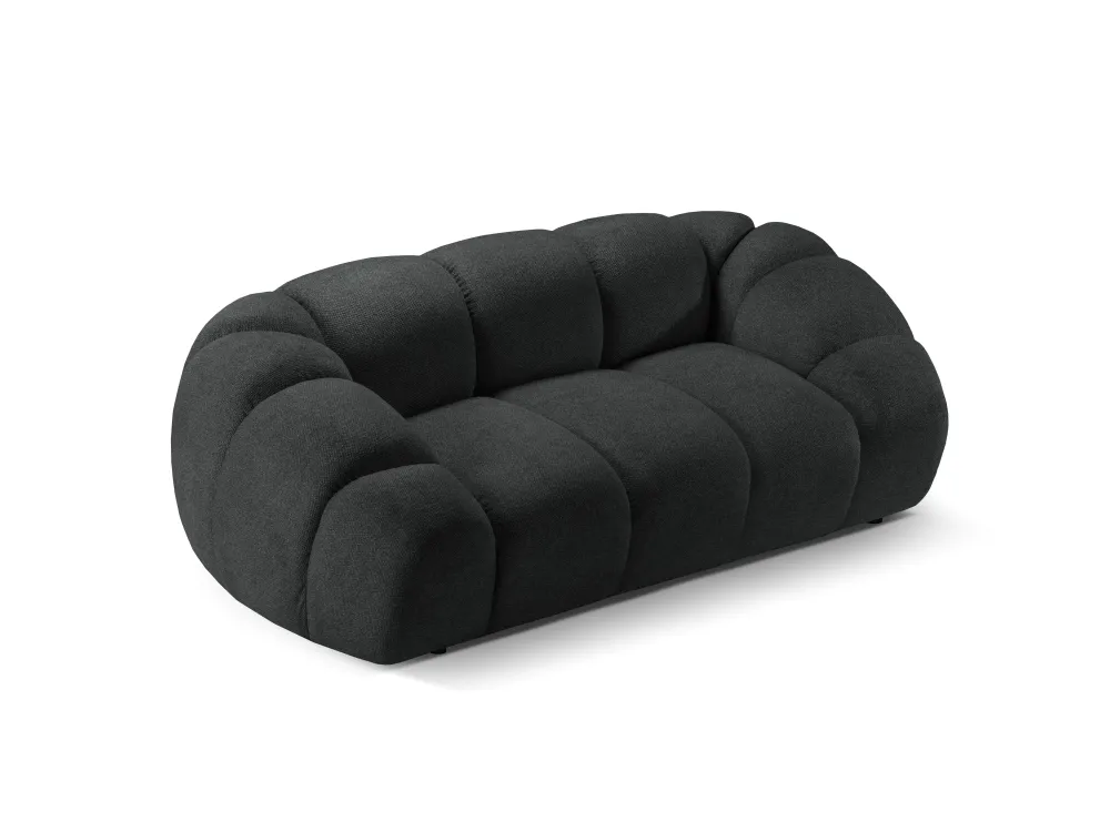 Sofa pro 2 osoby DIANA antracitový šenil