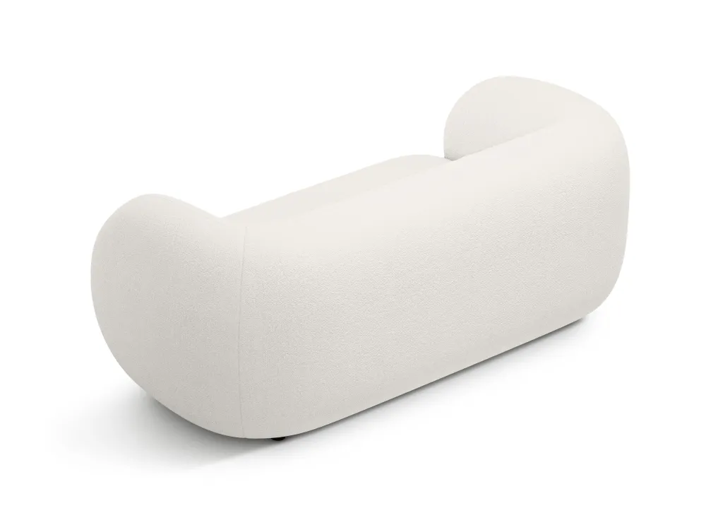 Sofa pro 2 osoby KATE bílý boucle