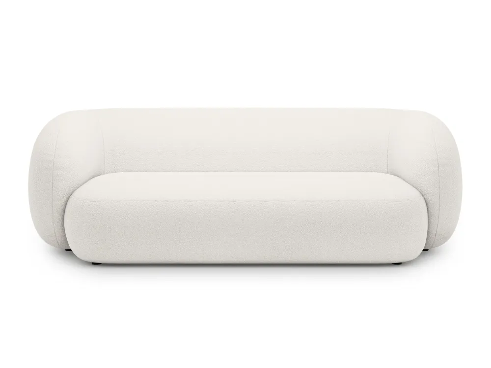 Sofa pro 3 osoby KATE bílý boucle