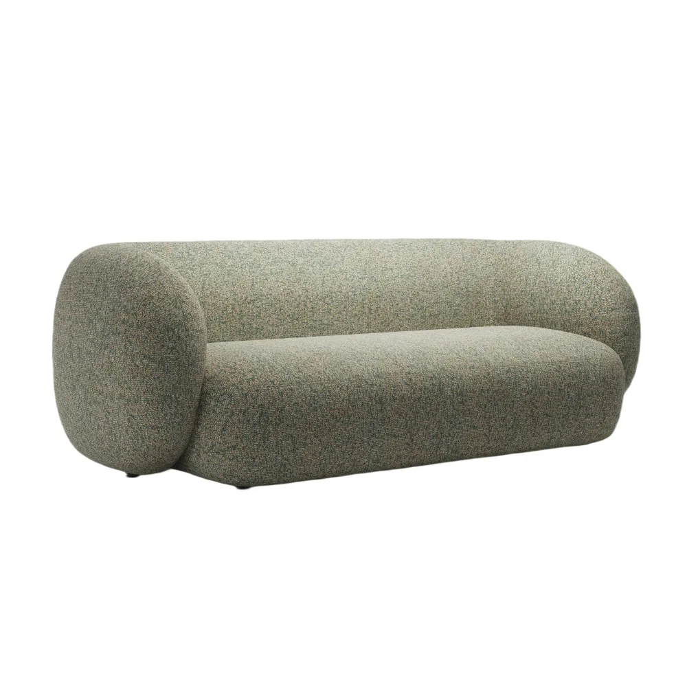 Sofa pro 3 osoby KATE jasně zelený melír