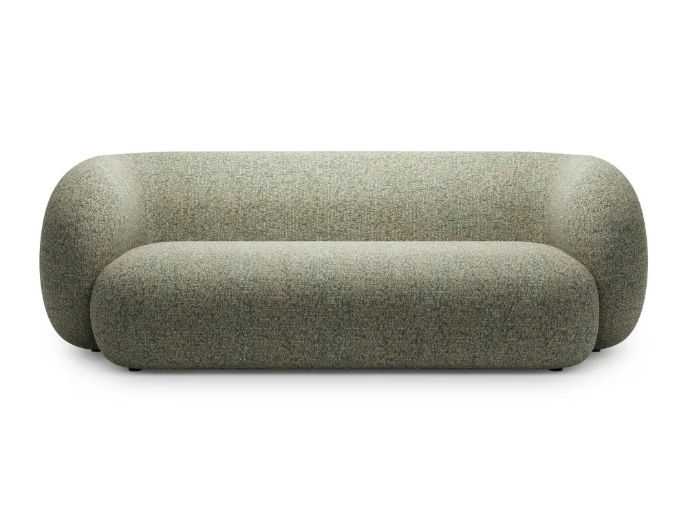 Sofa pro 3 osoby KATE jasně zelený melír