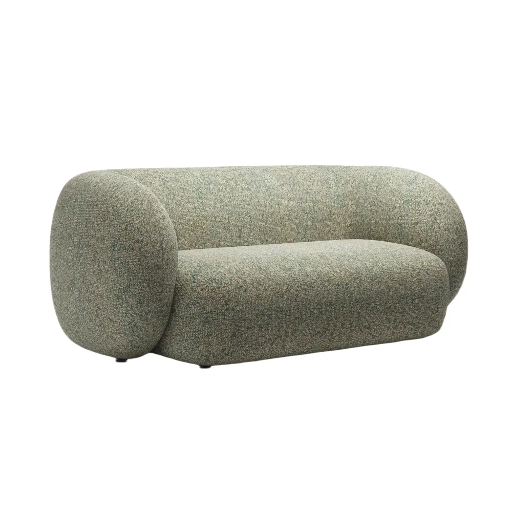 Sofa pro 2 osoby KATE jasně zelený melír