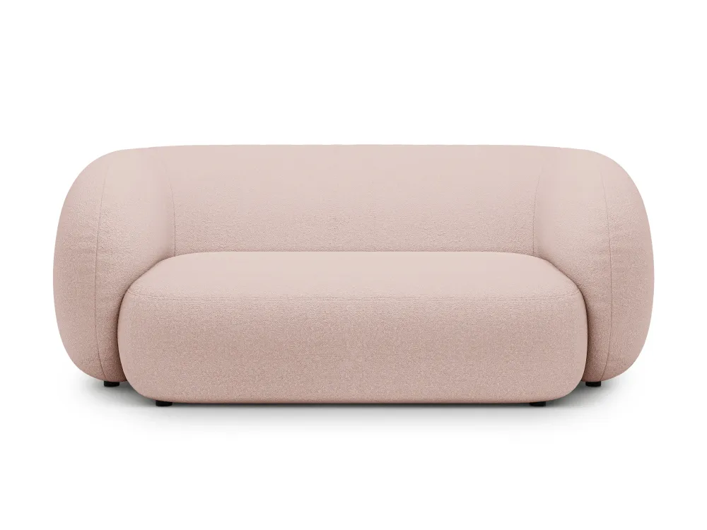 Sofa pro 2 osoby KATE růžový boucle