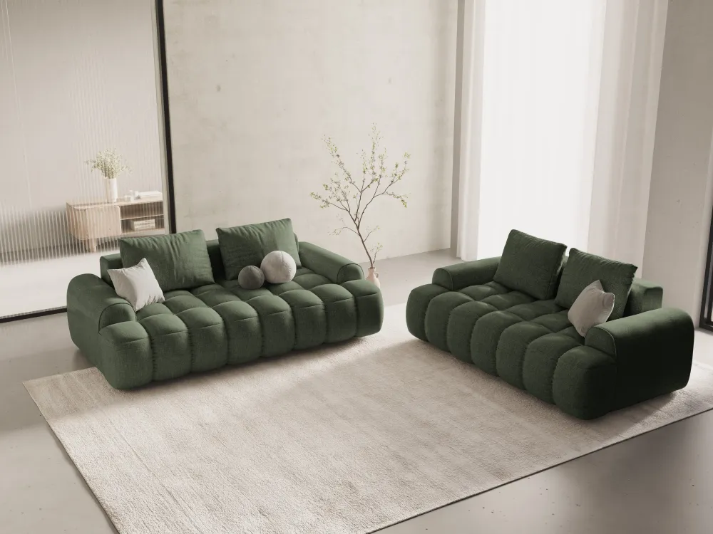 Sofa pro 3 osoby LINZ olivová