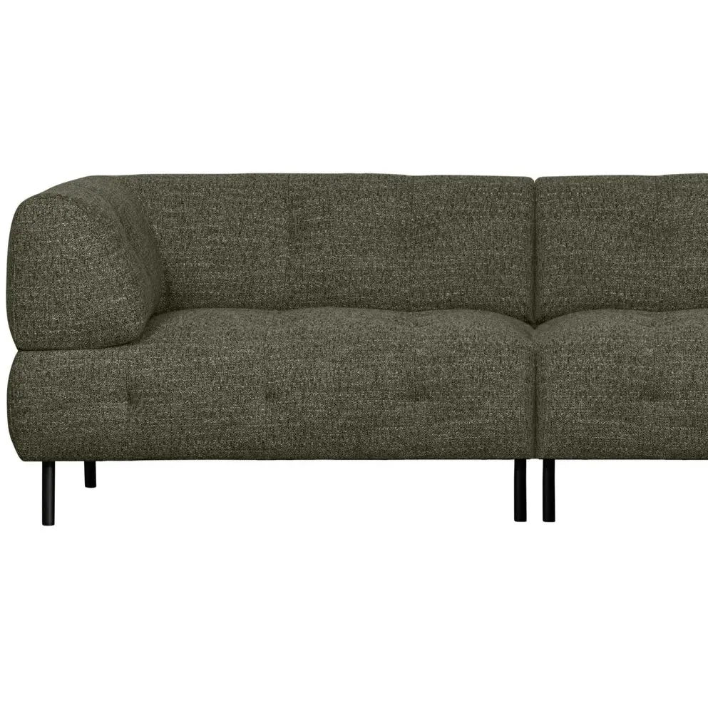 Sofa pro 4 osoby LLOYD zelený melír