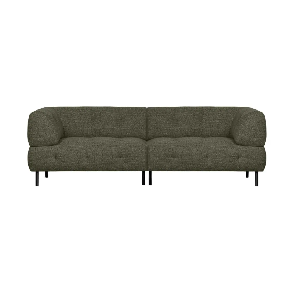 Sofa pro 4 osoby LLOYD zelený melír