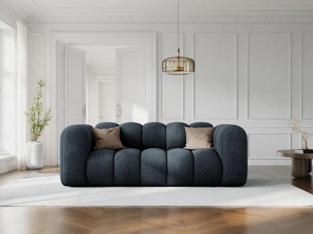 Sofa pro 2 osoby LUPINE granátový šenil