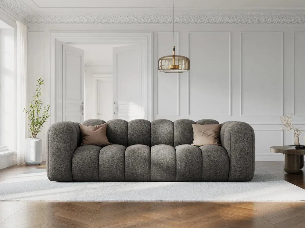 Sofa pro 3 osoby LUPINE šedý szenil