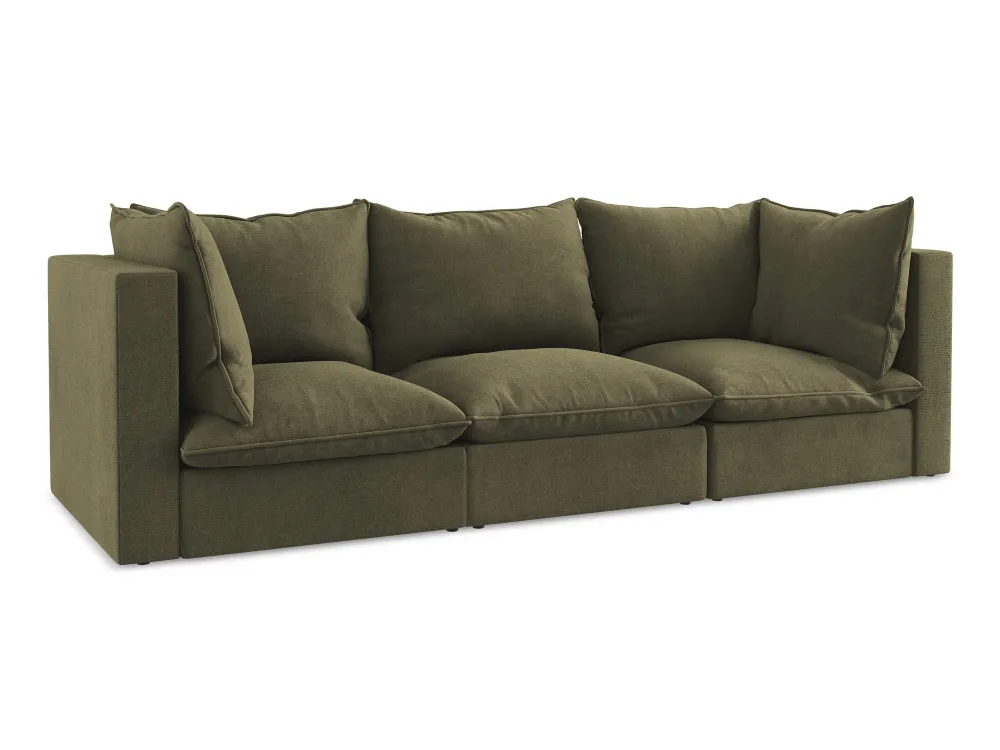 Sofa pro 3 osoby MANAO olivová