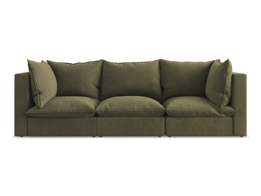 Sofa pro 3 osoby MANAO olivová