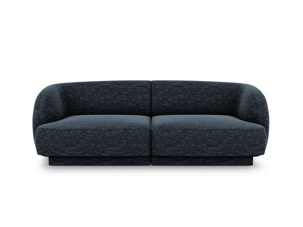 Sofa pro 2 osoby MILEY granátová szenilová jemná