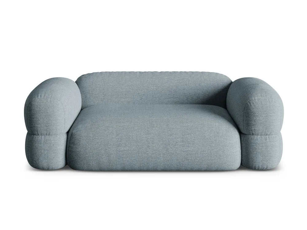 Sofa pro 3 osoby ROGER modrý šenil