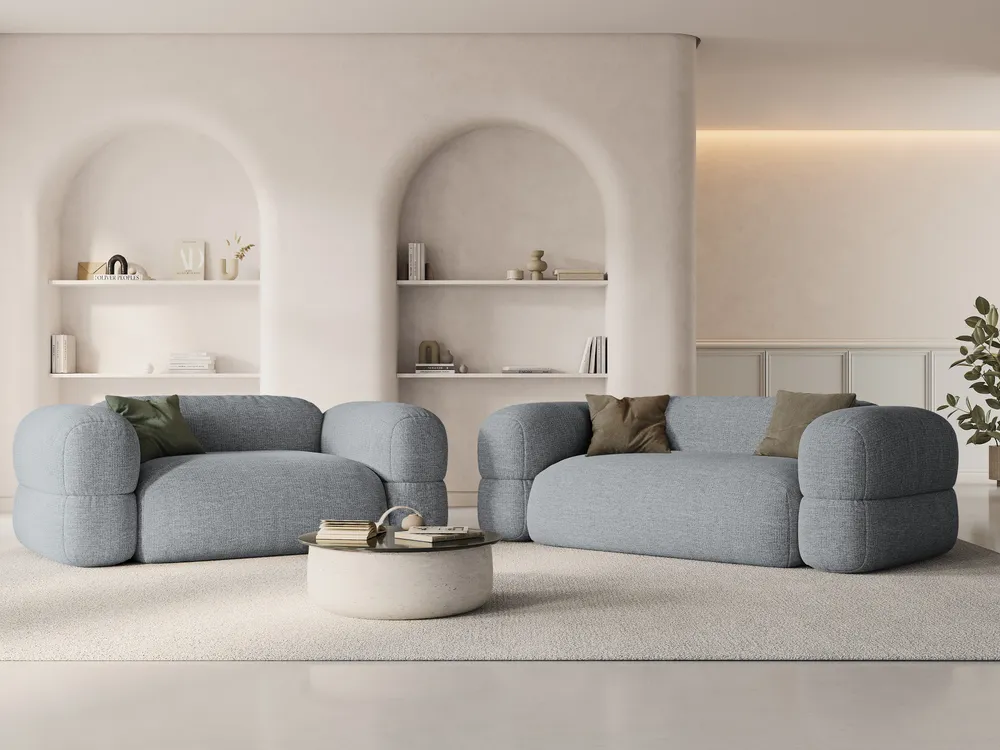 Sofa pro 3 osoby ROGER šedý szenil