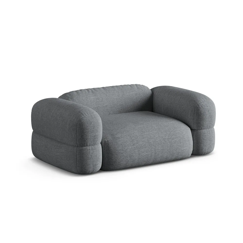 Sofa pro 2 osoby ROGER šedý szenil