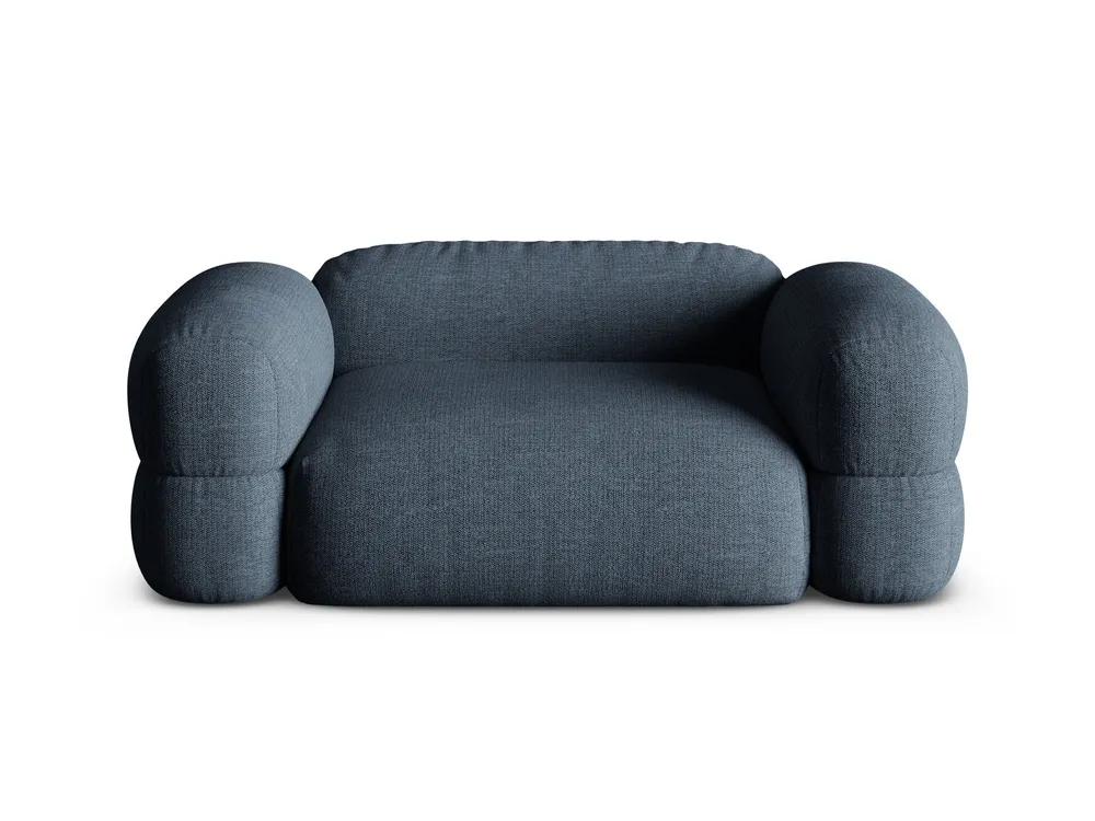 Sofa pro 2 osoby ROGER tmavě modrý šenil