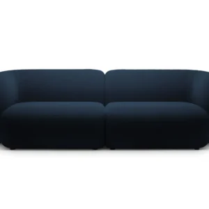 Sofa pro 4 osoby sametová KATE královská modrá