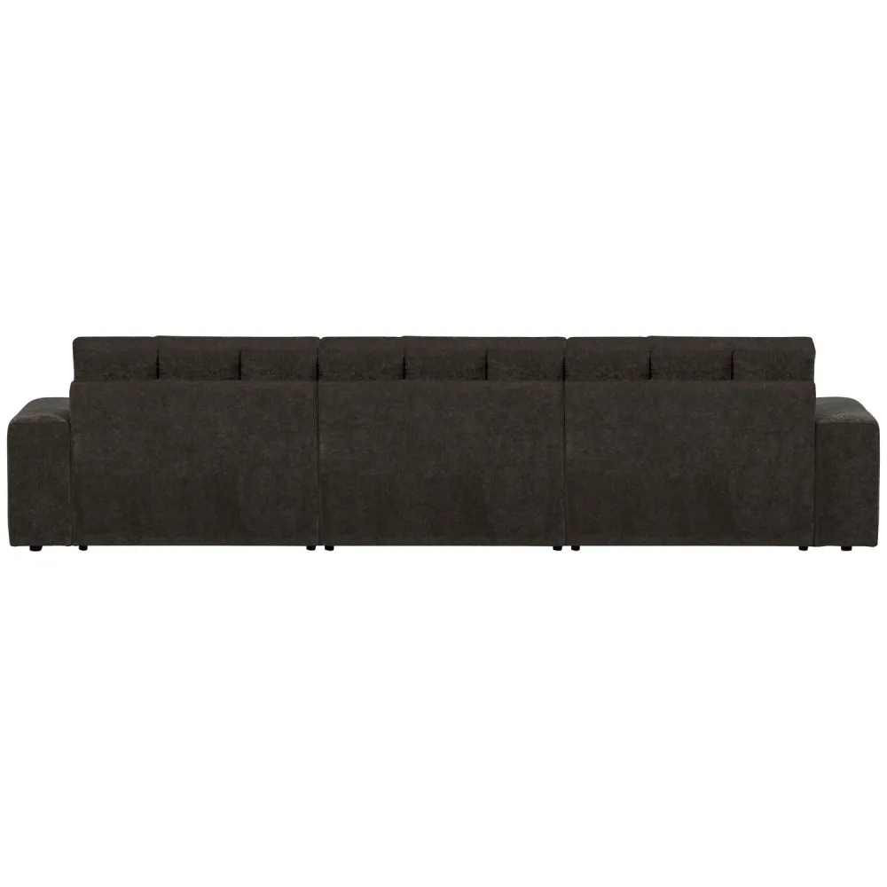 Sofa pro 3 osoby SECOND DATE antracitová
