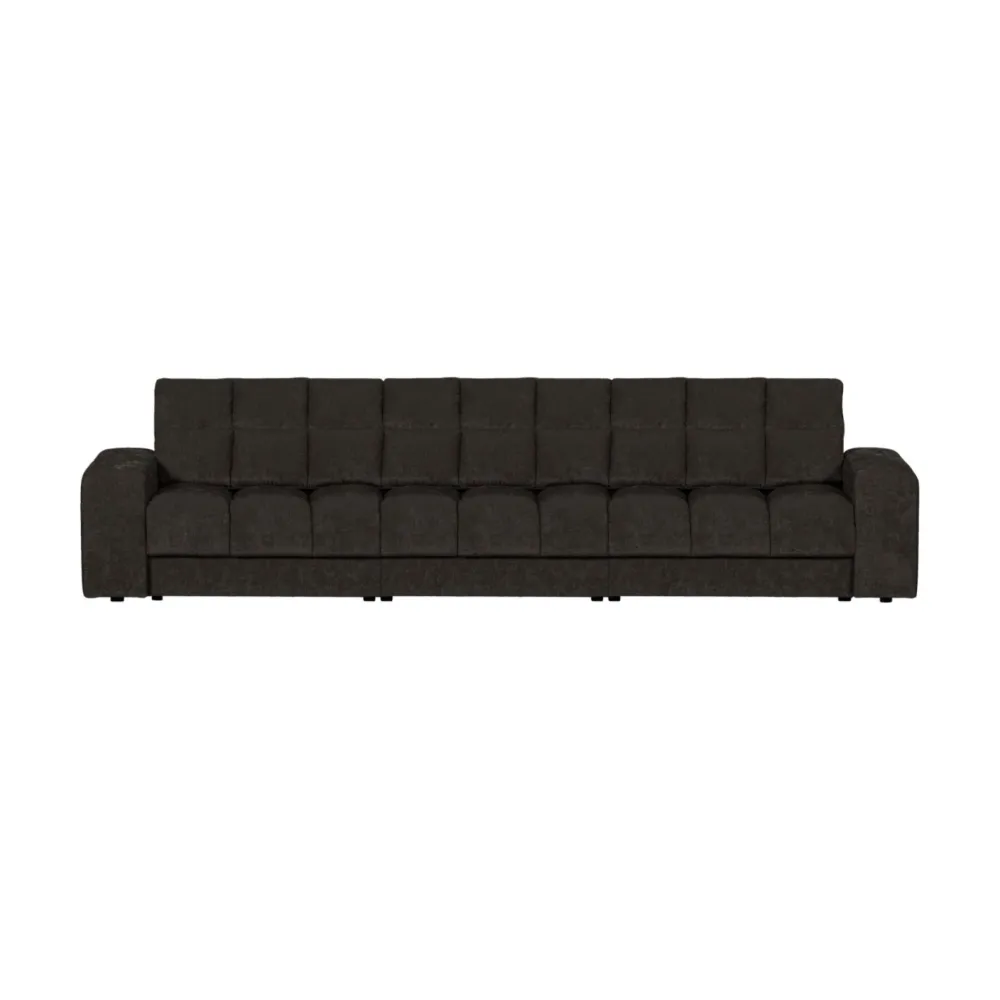 Sofa pro 3 osoby SECOND DATE antracitová