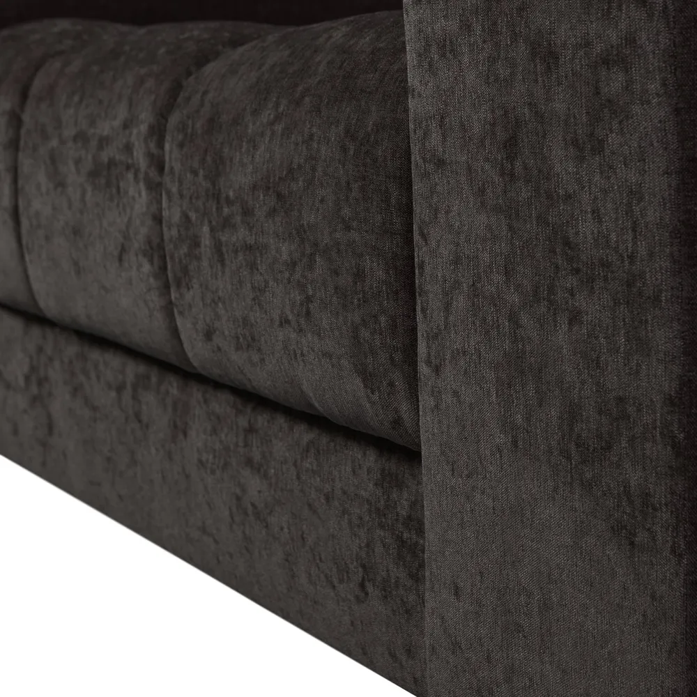 Sofa pro 3 osoby SECOND DATE antracitová