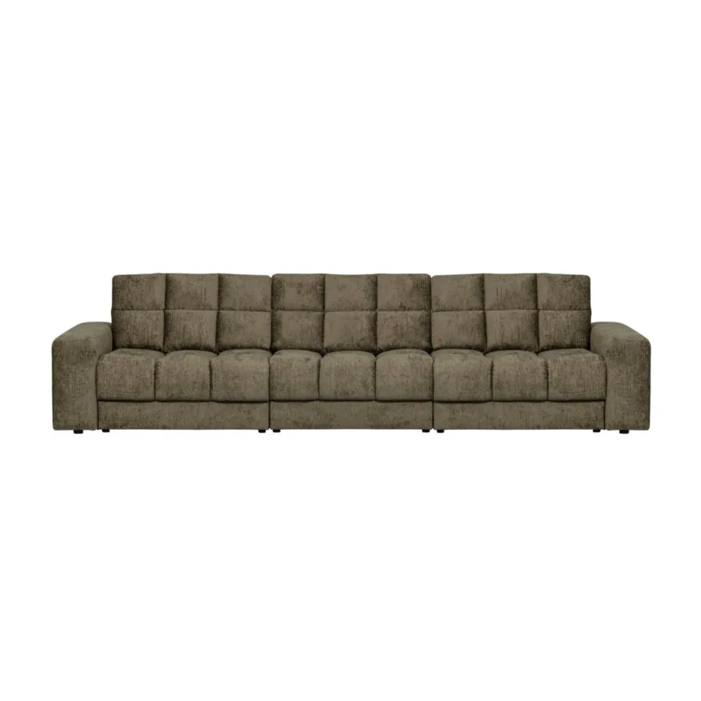 Sofa pro 3 osoby SECOND DATE - BONSAI sametová