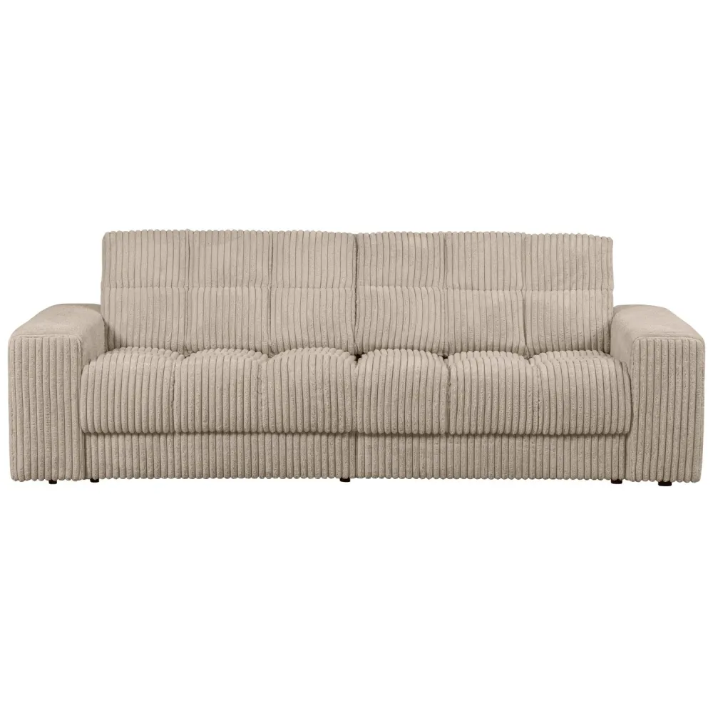 Sofa pro 2 osoby SECOND DATE béžový samet