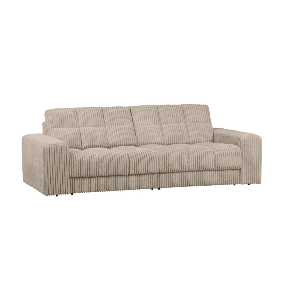 Sofa pro 2 osoby SECOND DATE béžový samet