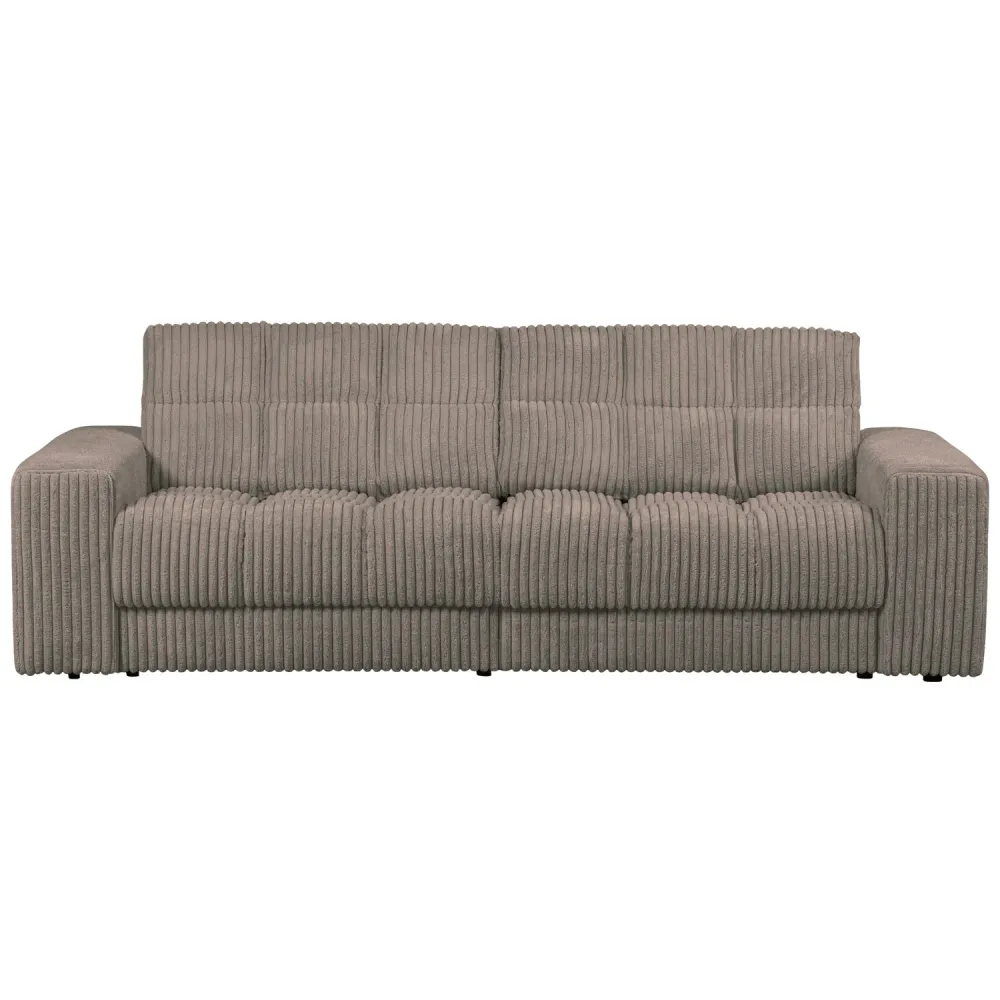 Sofa pro 2 osoby SECOND DATE hnědý samet