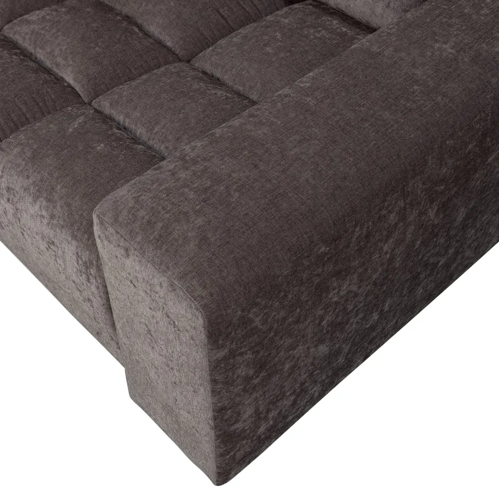 Sofa pro 2 osoby SECOND DATE teplá šedá