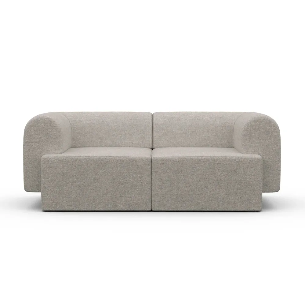 Sofa pro 2 osoby TORI šedá