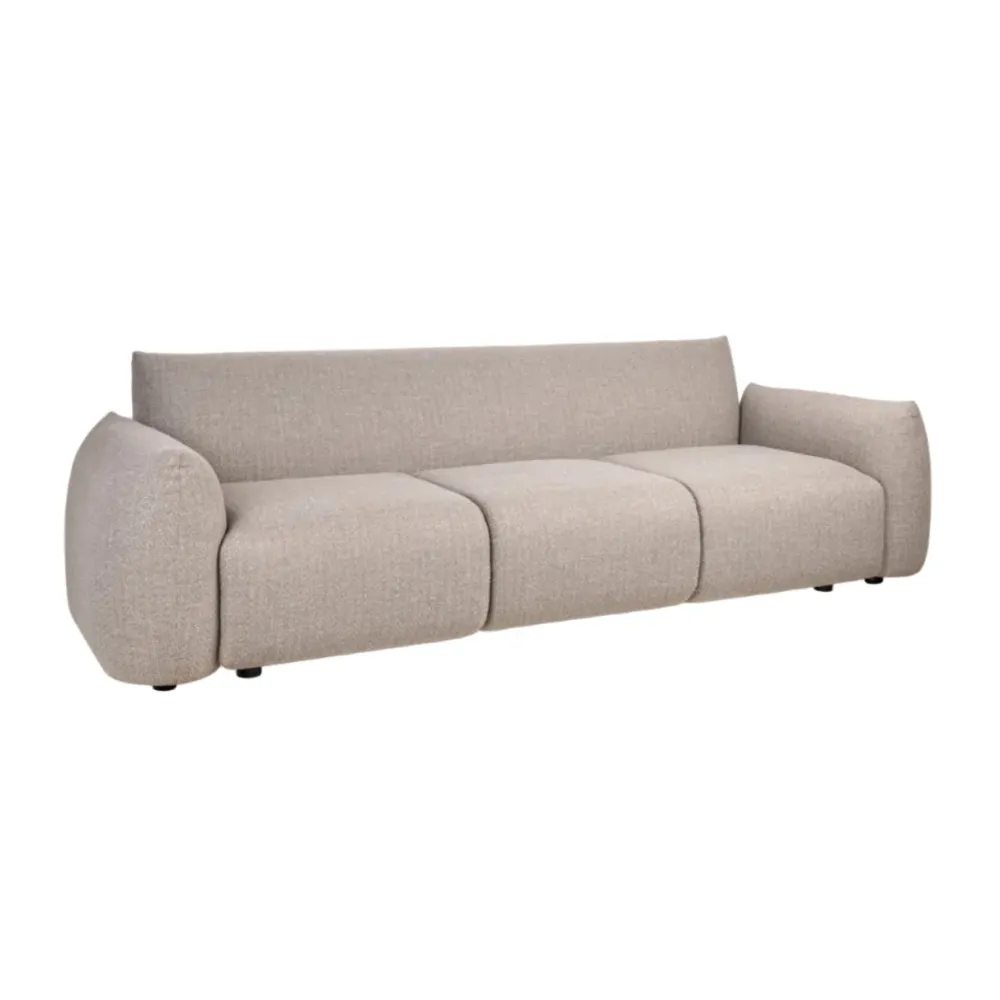 Sofa pro 4 osoby venkovní DAWSON šedobéžová